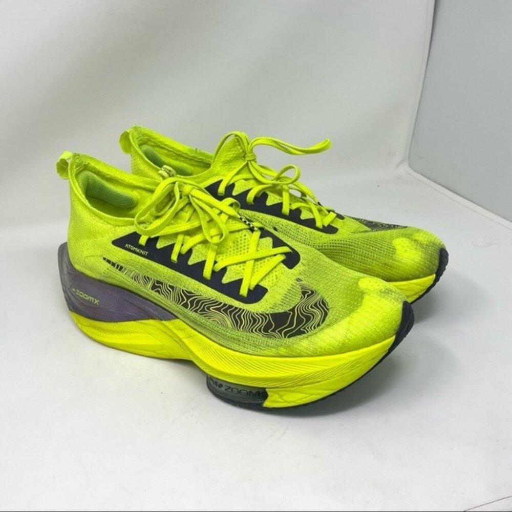 Nike Air Zoom Alphafly Next Ekiden Volt Mens Size 13 atomknit DC5238 702